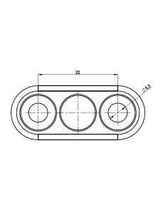 Základna QD poutka – ultratenká nitridovaná ocelová (3,6 mm) 2